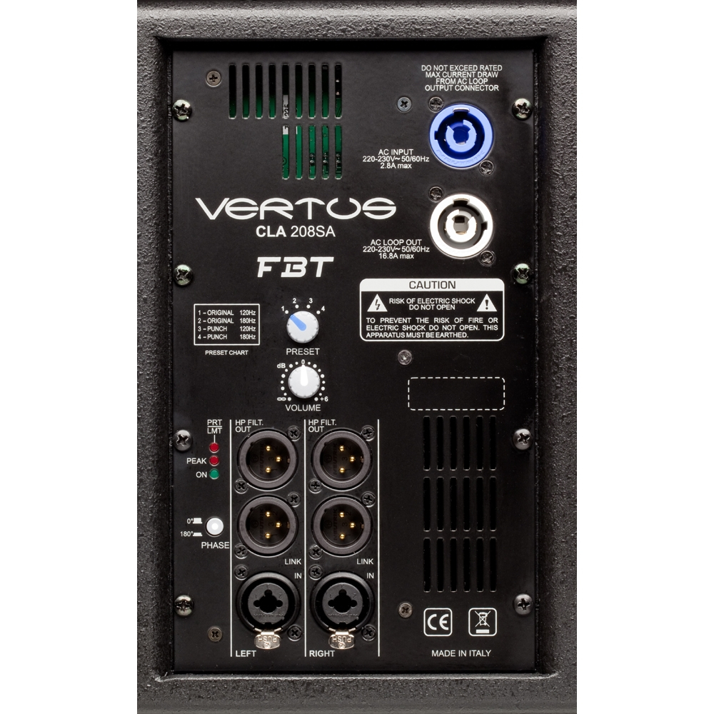 FBT Vertus CLA 208SA