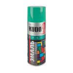 Аэрозольная алкидная краска Kudo KU-1006, 520 мл, RAL 6024, светло-зеленая, 22051