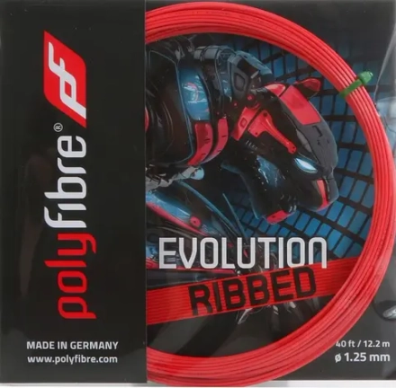 Струны теннисные Polyfibre Evolution Ribbed (12,2 m)