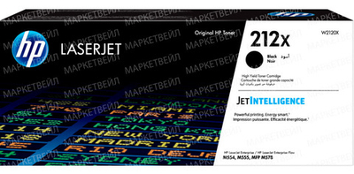 Картридж HP 212X (W2120X) для LaserJet Enterprise M554/M555/M578 (13K) черный