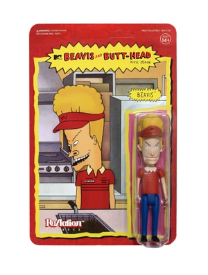 Фигурка Super7 - Beavis and Butt-Head ReAction Figure - Burger World Beavis