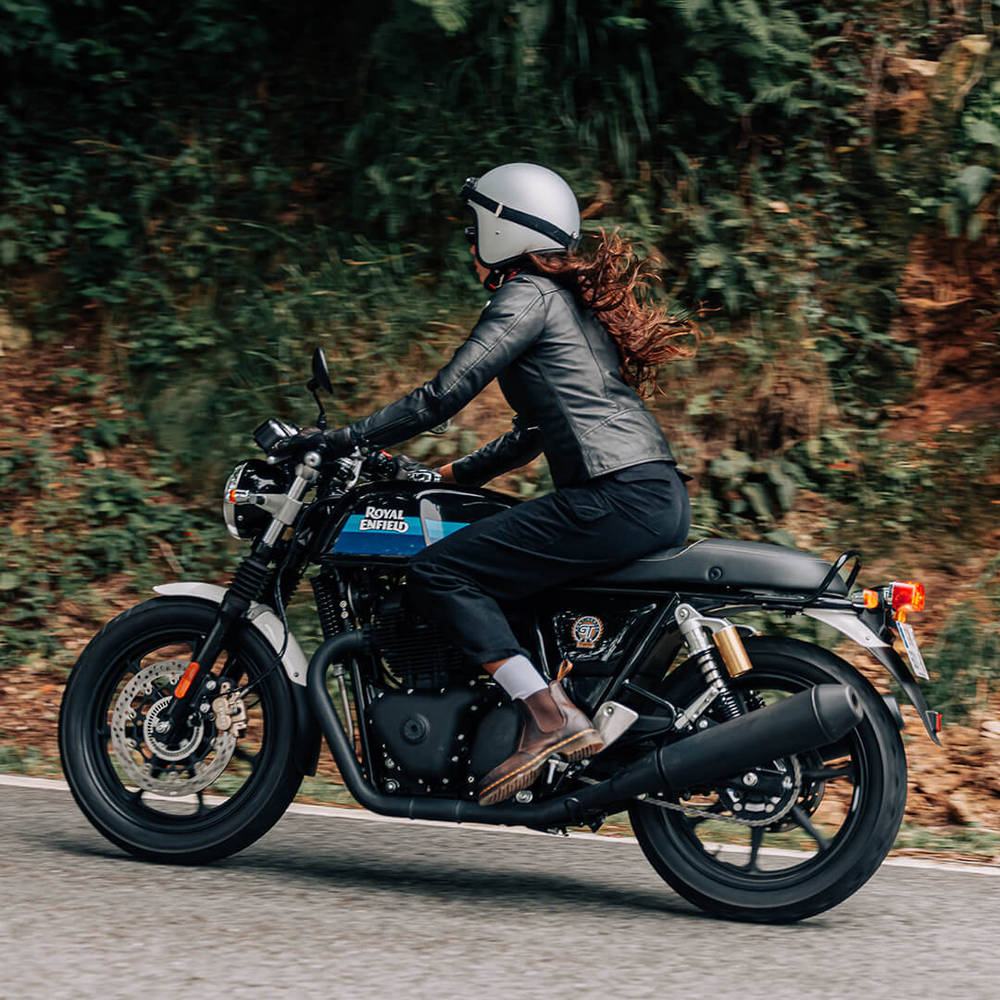 Royal Enfield Continental GT 650 Slipstream Blue (Black Alloy) 2025
