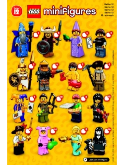 LEGO Minifigures 12 series 71007 Минифигурки ЛЕГО Геймер