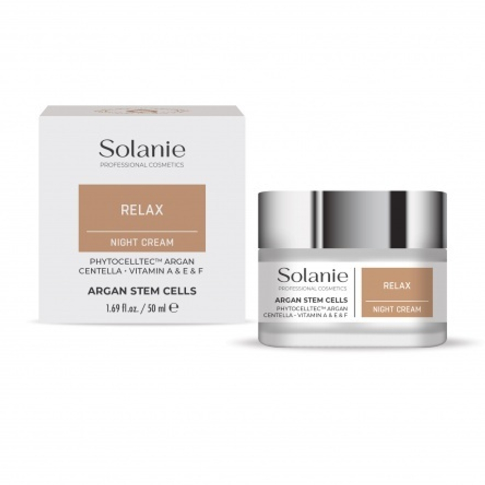 Ночной омолаживающий крем ARGAN PLANT STEM CELLS Relax night cream, 50 мл