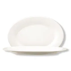 Блюдо овальное 30*21 см h2 см белое фарфор P.L. Proff Cuisine [4]