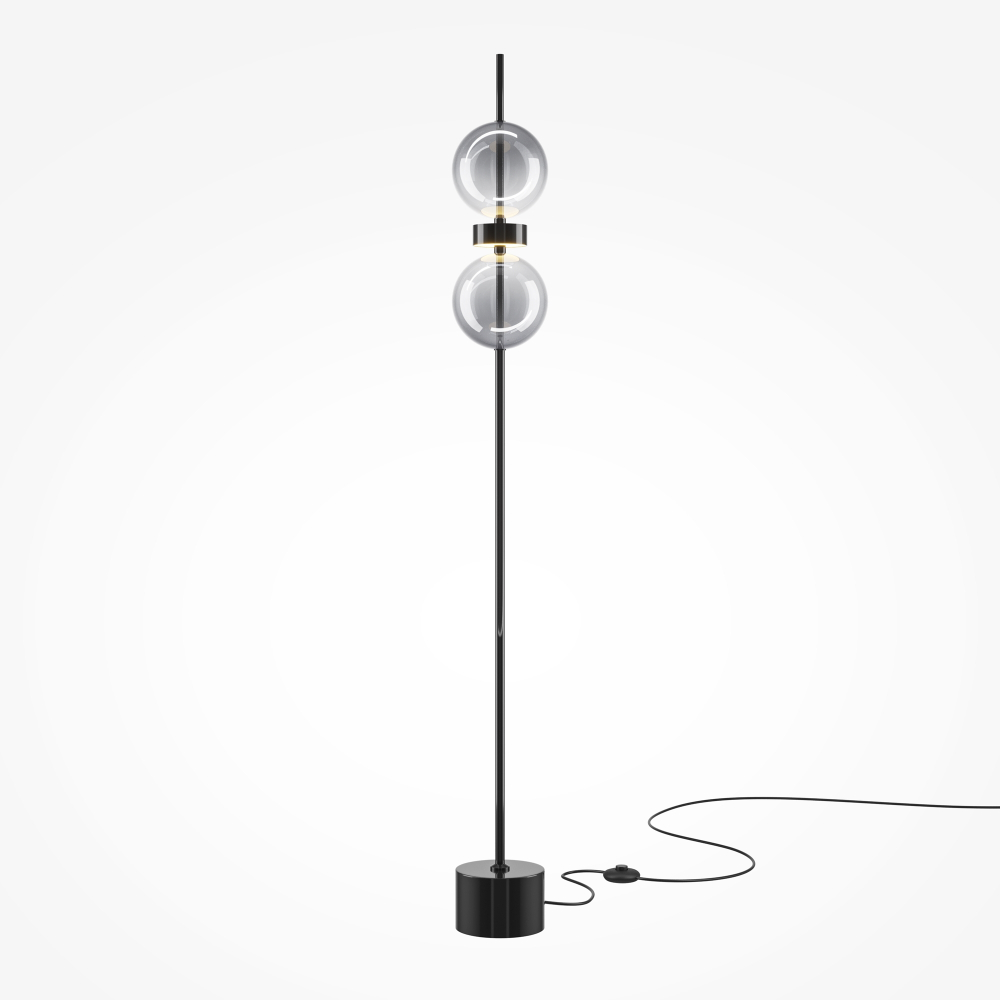 Торшер светодиодный Maytoni Double Moon MOD478FL-L15B3K
