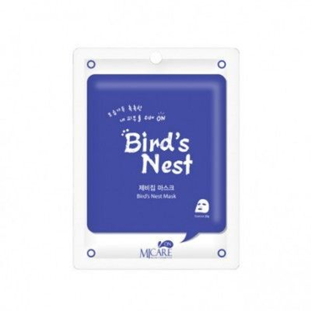 MJCARE ON BIRD`S NEST MASK Тканевая маска для лица с экстрактом ласточкиного гнезда