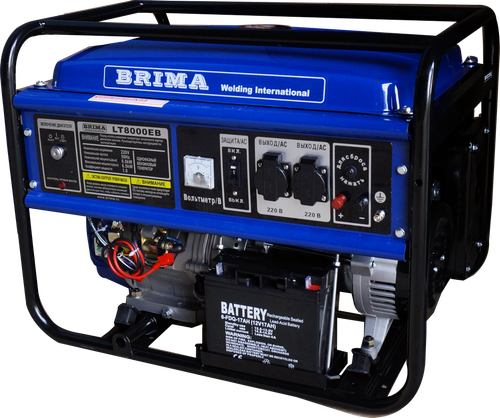 Электрогенератор BRIMA LT 8000EB