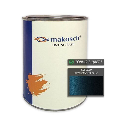 Автоэмаль makosch/KIA AAP, Базовая эмаль, синий, перламутр, 800мл.