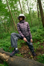 Куртка Nothomme Blue Water-Repellent Down Jacket "Gray Purple" Women’s