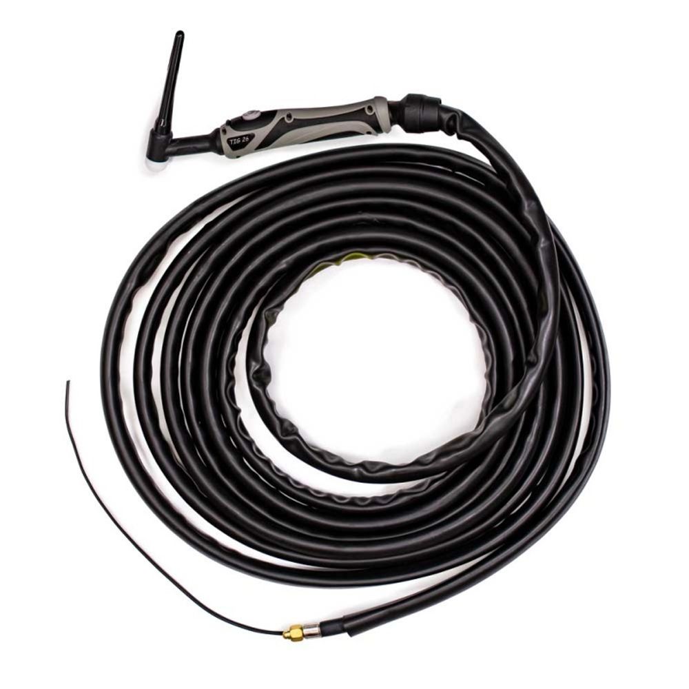 Горелка TIG 26F 180A(35%) M12x1, 8m гибкая (без управляющих разъемов)