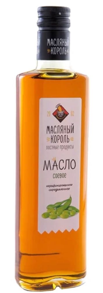 Масляный Король Масло соевое, 350 мл