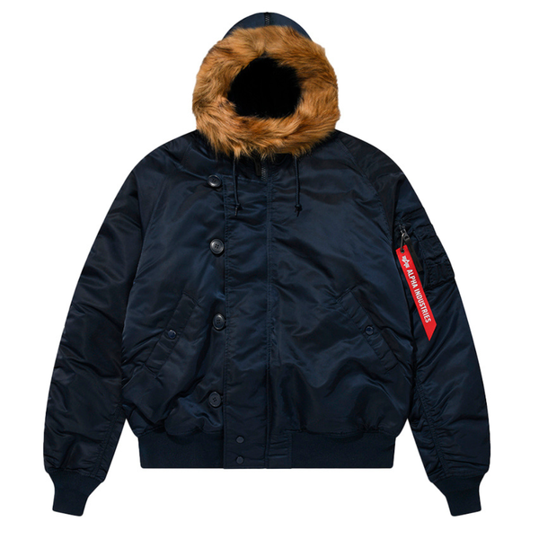Парка Alpha Industries N-2B Replica Blue (Синяя)