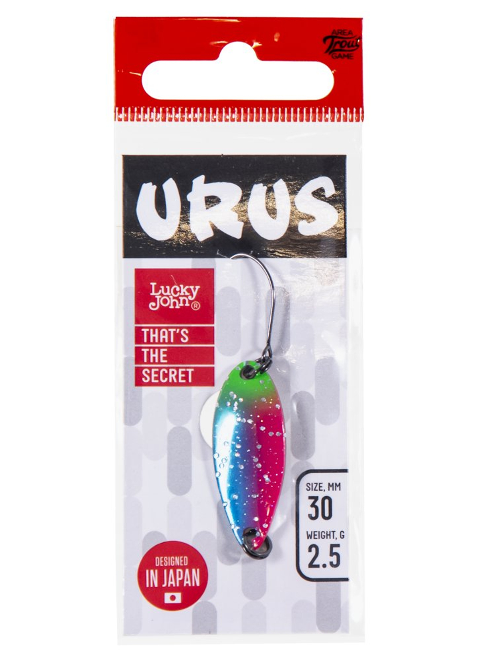 Блесна LUCKY JOHN URUS 2.5 г, цвет 079