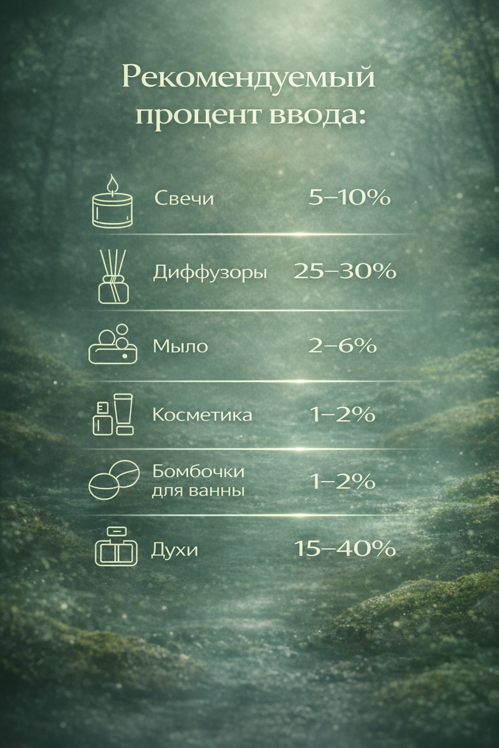 Moss & mist (Туман и мох)