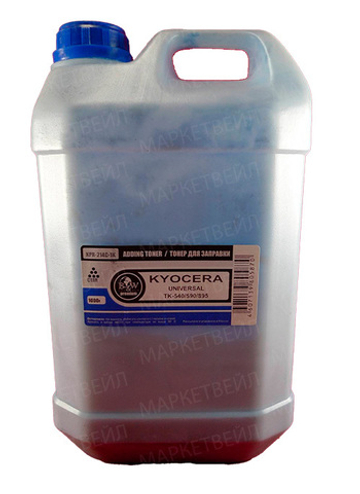 Тонер для Kyocera Universal (TK-590/540/550/560/570/580/820/825/855/865/895) Cyan (1кг) B&W Premium