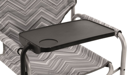 Кресло с откидным столиком Outwell Chino Hills with side table Grey [470220]