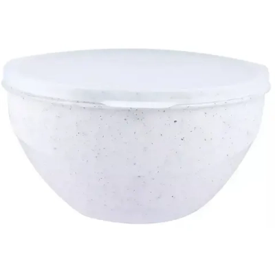 Миска с крышкой Granite 2л (белый)
