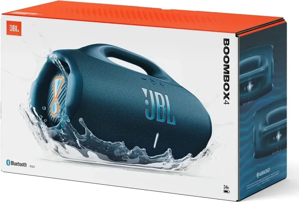 Портативная колонка JBL Boombox 4 Blue - 7
