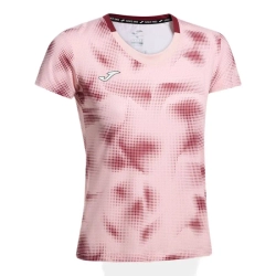 Женская теннисная футболка Joma Smash Short-Sleevet - pink