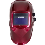 Маска сварочная WELDER ULTRA Ф8 Хамелеон 100x50 мм, DIN 4/9-13 (Внеш. регул), Красный Бургунди, в па WDU-Ф8-П-Бургунди