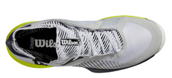 Мужские кроссовки теннисные Wilson Kaos Rapide SFT Clay 2024 - pearl blue/black/safety yellow