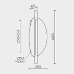 Настенный светильник MODESTYLE MS.1221.410