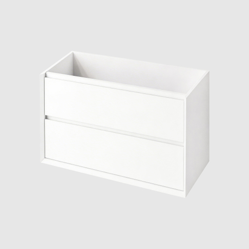 Тумба под раковину COOL с 2 выдвижными ящиками 80x45x54 CL.080.WM белый