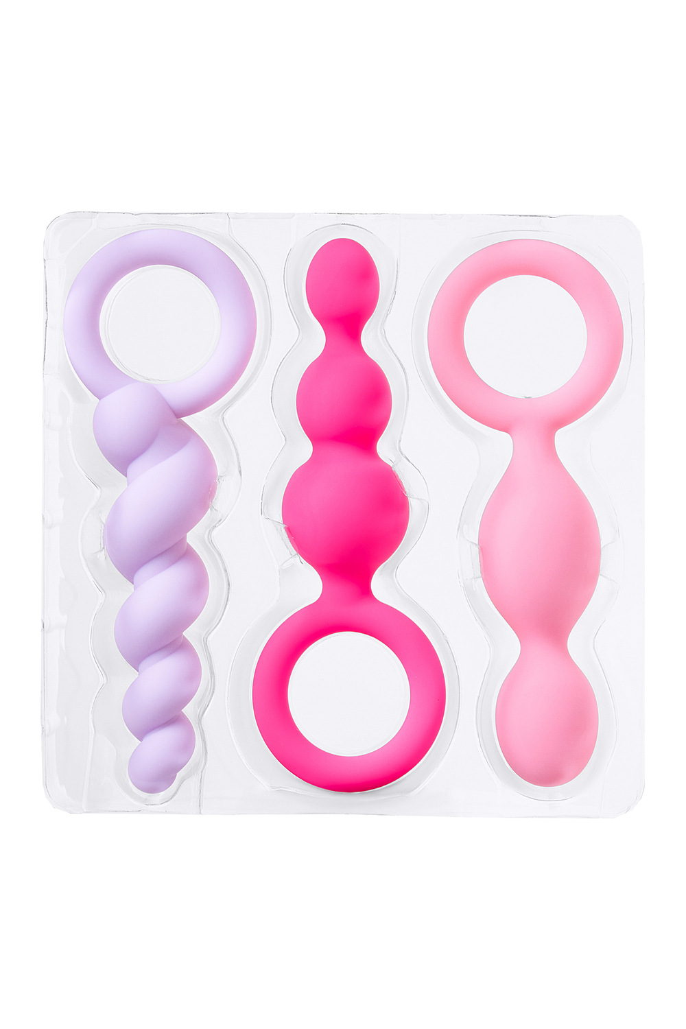 Набор анальных плагов Satisfyer силикон