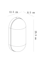Уличный настенный светильник Arte Lamp MARFIK A2481AL-1GO, 1хE27