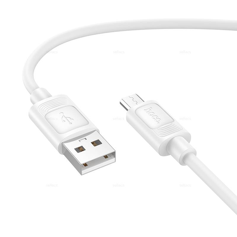 Кабель USB на Micro Hoco X122 (white)