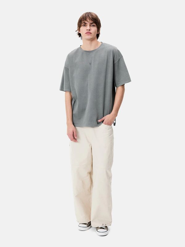 Футболка Garment Dyed оливковая - фото 2