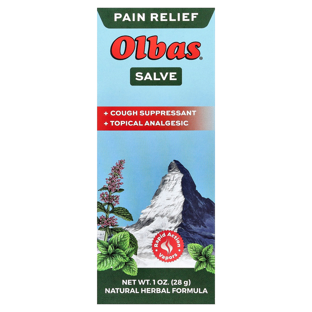 Olbas, Бальзам для снятия боли, 28 г (1 унция)