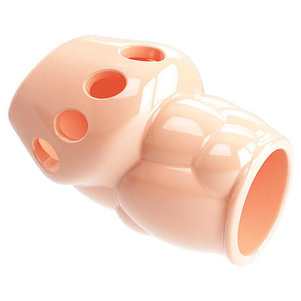 Телесная насадка на пенис 6,4см Pretty Love Oscar BI-026247