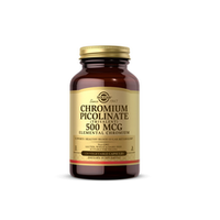 Solgar, Chromium Picolinate 500 mcg, 120 Veg Capsules | Xrom pikolinati, 500 mkg, 120 kapsula