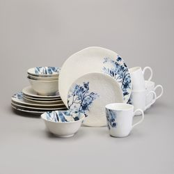 НАБОР ОБЕДЕННЫЙ LEFARD "FOREST TALE" BLUE 4 ПЕР. 16 ПР. (КОР=1ШТ.)