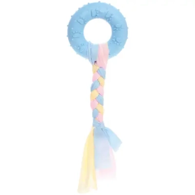 Игрушка для собаки «Baby-Кольцо» 18*7см цвет голубой Ultramarine