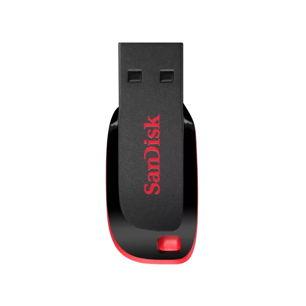 Флеш-накопитель SanDisk Cruzer Blade 64GB, USB 2.0, R 150 МБ/с