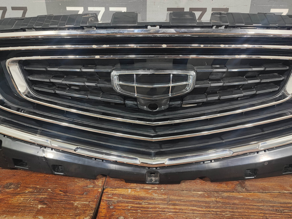 Решетка радиатора Geely Atlas Pro 21-нв Б/У Оригинал 6600064666