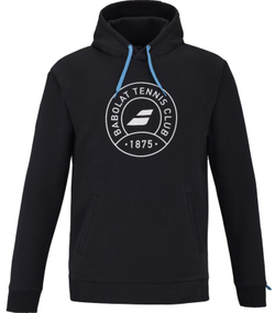 Мужская теннисная кофта Babolat Exercise Hood Sweat Men - черный