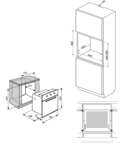 Электрический духовой шкаф Gorenje BO6737E02NB