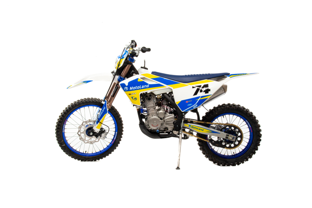 Мотоцикл Кросс Motoland XT300 ST (174MM-3) желтый