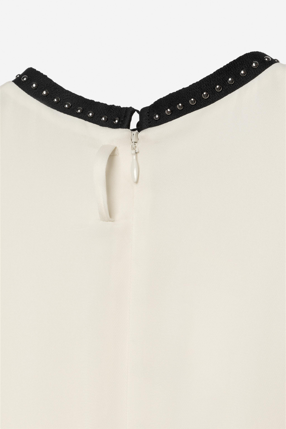 ПЛАТЬЕ С КОНТРАСТНЫМИ ЛЕНТАМИ И ЗАКЛЕПКАМИ — THE ITEM — ZARA