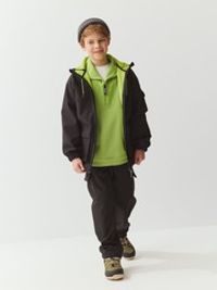 Куртка Softshell демисезонная "Уголь" 7+