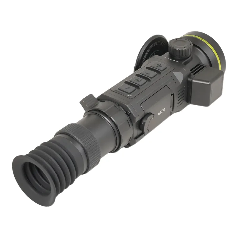 Тепловизионный прицел ARKON GS60 / АРКОН ГС60 - вид сзади со стороны отсека питания и панели управления