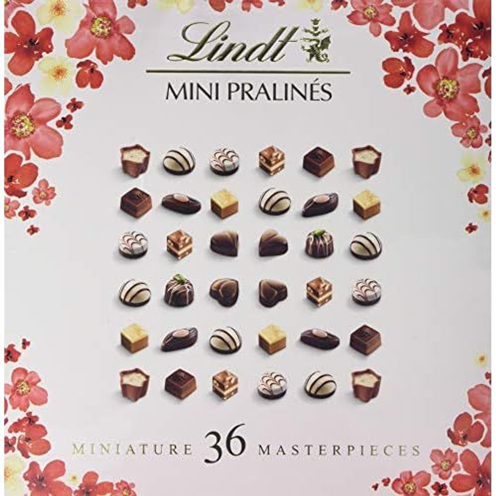 Шоколадные конфеты ассорти Lindt Mini Pralines, 180 г (из Финляндии)