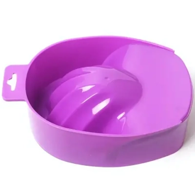 Чаша для маникюра «Gold Handle» 12*15 см.цвет микс