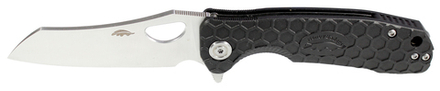 Нож Honey Badger Wharncleaver D2 с чёрной рукоятью
