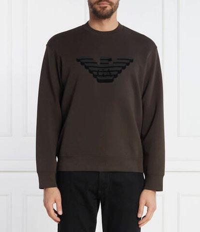 Худи Emporio Armani - коричневый(6R1MG7 1JHSZ)