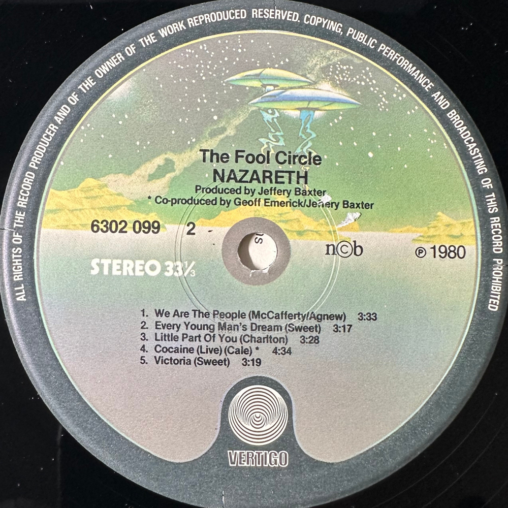 Nazareth – The Fool Circle (Скандинавия 1981г.)